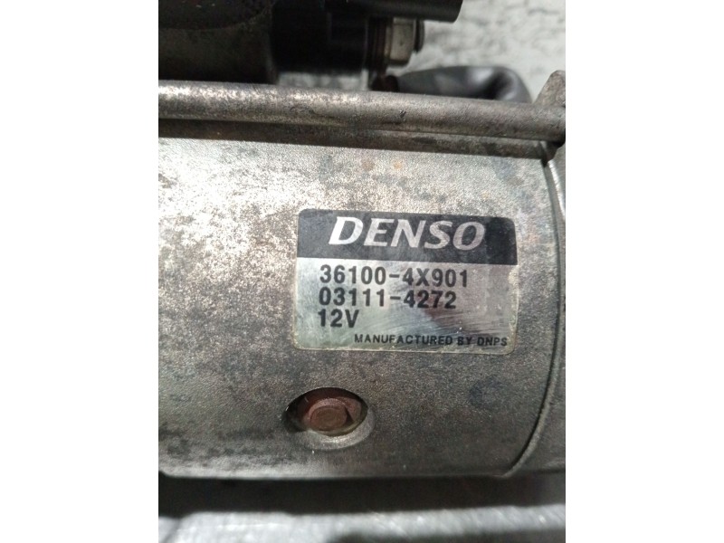 Recambio de motor arranque para kia carnival / grand carnival iii (vq) 2.9 crdi referencia OEM IAM 361004X901 031114272 