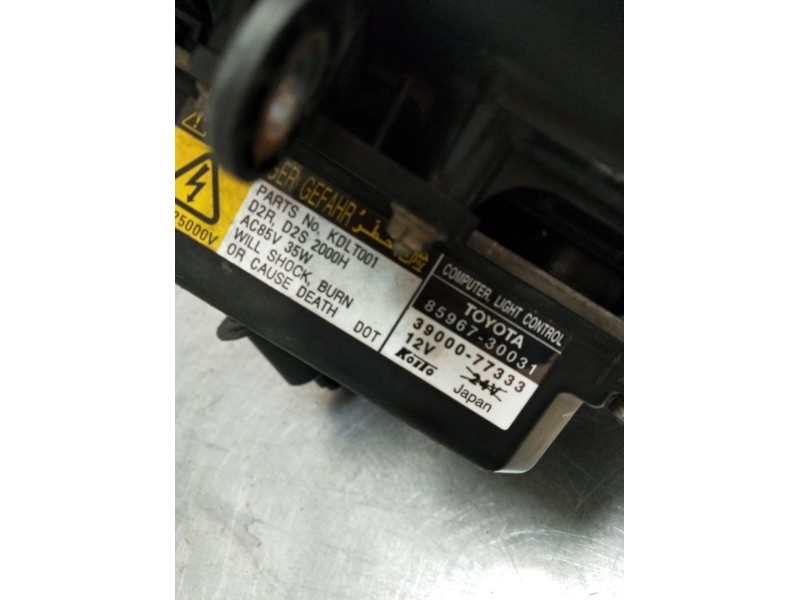 Recambio de faro izquierdo para lexus gs (_s16_) 300 (jzs160_) referencia OEM IAM 8596730031 xenon 