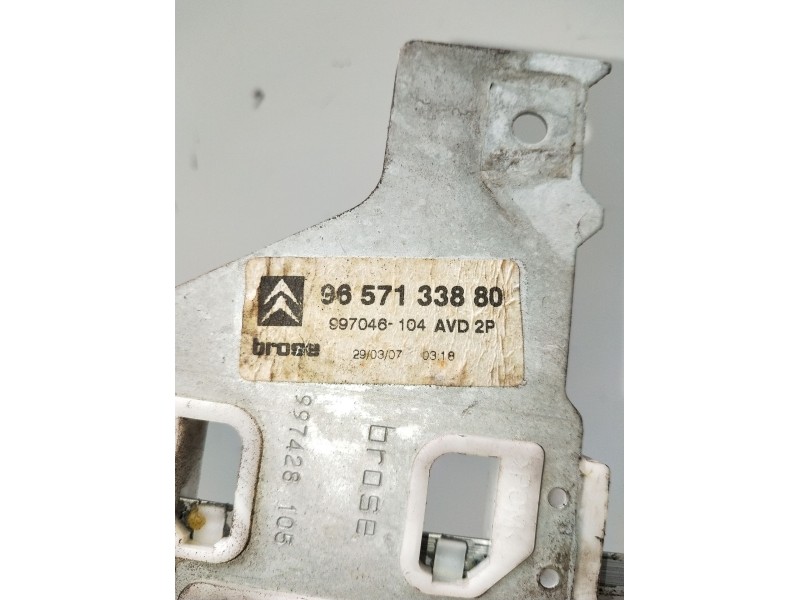 Recambio de elevalunas delantero derecho para citroën c4 coupe referencia OEM IAM 9657133880 3P 9681577380