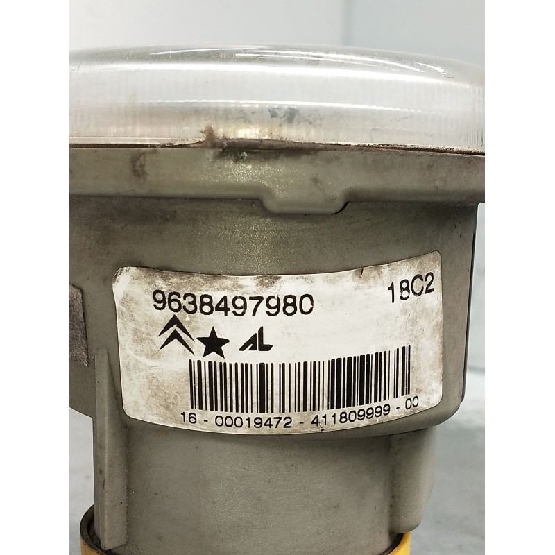 Recambio de faro antiniebla izquierdo para citroën c3 i (fc_, fn_) 1.6 16v referencia OEM IAM 9638497980  