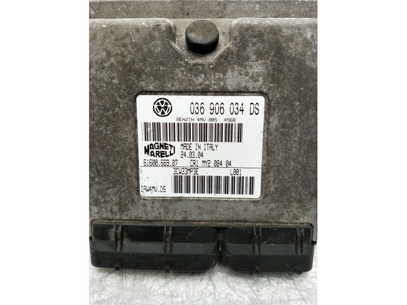 Recambio de centralita motor uce para seat toledo ii (1m2) 1.6 16v referencia OEM IAM 036906034DS 6160066907 