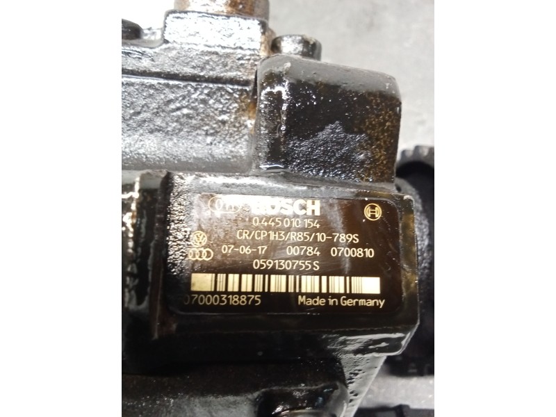 Recambio de bomba inyeccion para audi a5 (8t3) 3.0 tdi quattro referencia OEM IAM 0445010154 059130755S BOSCH Recambio de bomba inyeccion para audi a5 (8t3) 3.0 tdi quattro referencia OEM IAM 0445010154 059130755S BOSCH