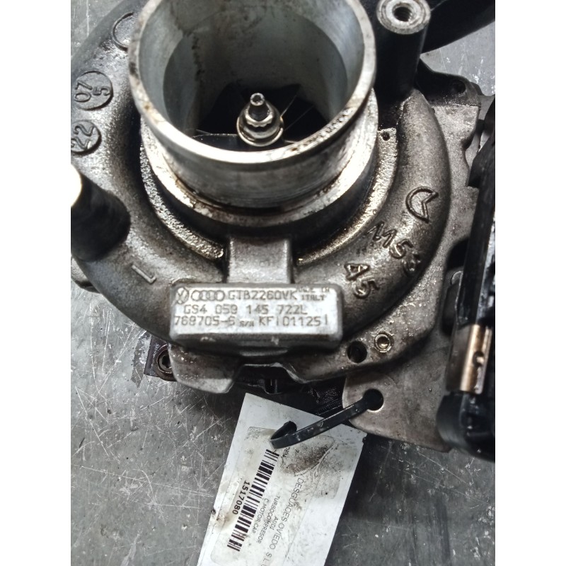Recambio de turbocompresor para audi a5 (8t3) 3.0 tdi quattro referencia OEM IAM C.MOTOR CAP GTB2260VK 