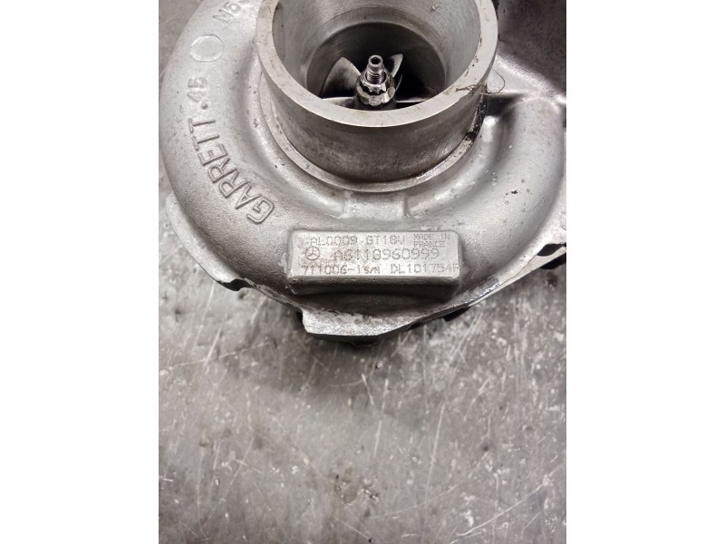 Recambio de turbocompresor para mercedes-benz clase c (w203) berlina 220 cdi (203.006) referencia OEM IAM AL0009GT1SV A611096099