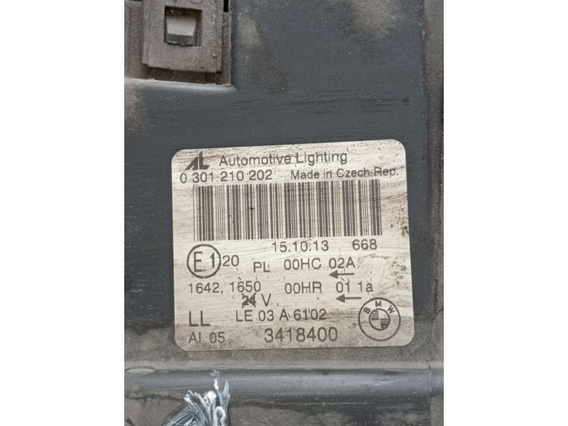 Recambio de faro derecho para bmw x3 (e83) 2.0 d referencia OEM IAM 0301210202 3418400 