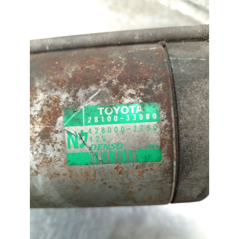 Recambio de motor arranque para toyota auris (_e15_) 1.4 d-4d (nde150_) referencia OEM IAM 2810033080 4280002730 