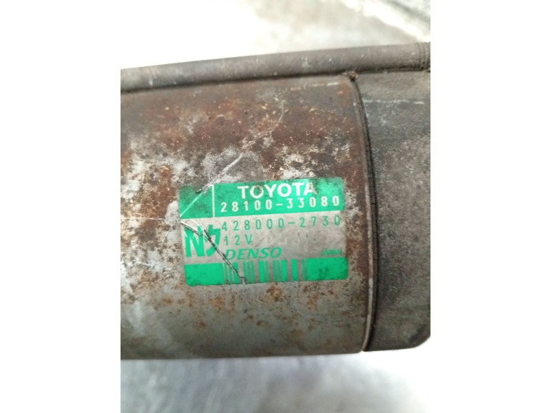 Recambio de motor arranque para toyota auris (_e15_) 1.4 d-4d (nde150_) referencia OEM IAM 2810033080 4280002730 