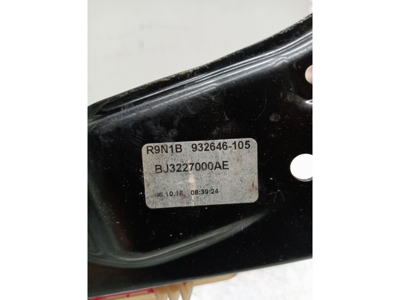 Recambio de elevalunas trasero derecho para land rover range rover evoque (l538) 2.0 d 4x4 referencia OEM IAM bj3227000ae 5p 932