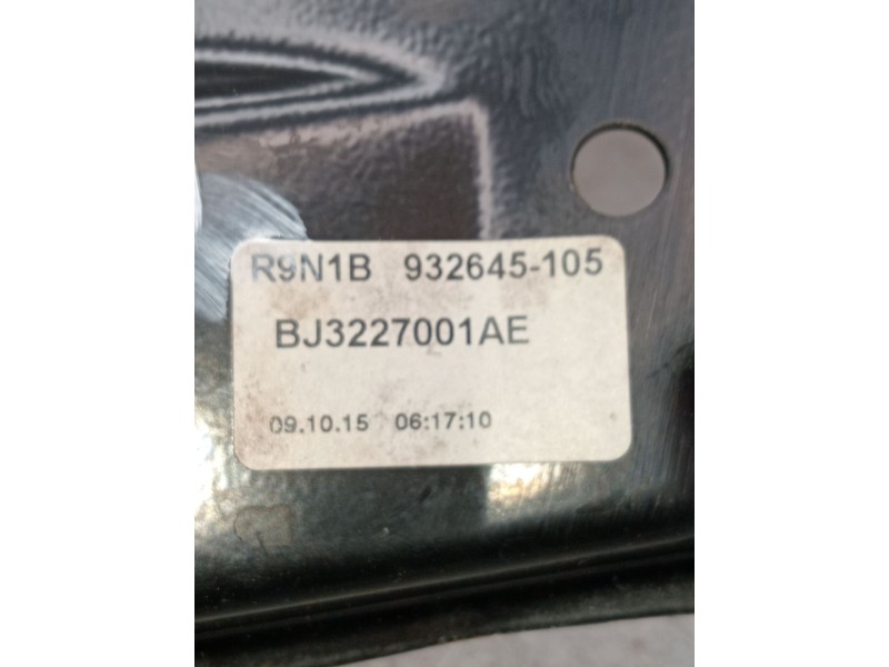 Recambio de elevalunas trasero izquierdo para land rover range rover evoque (l538) 2.0 d 4x4 referencia OEM IAM Bj3227001ae 5p 9