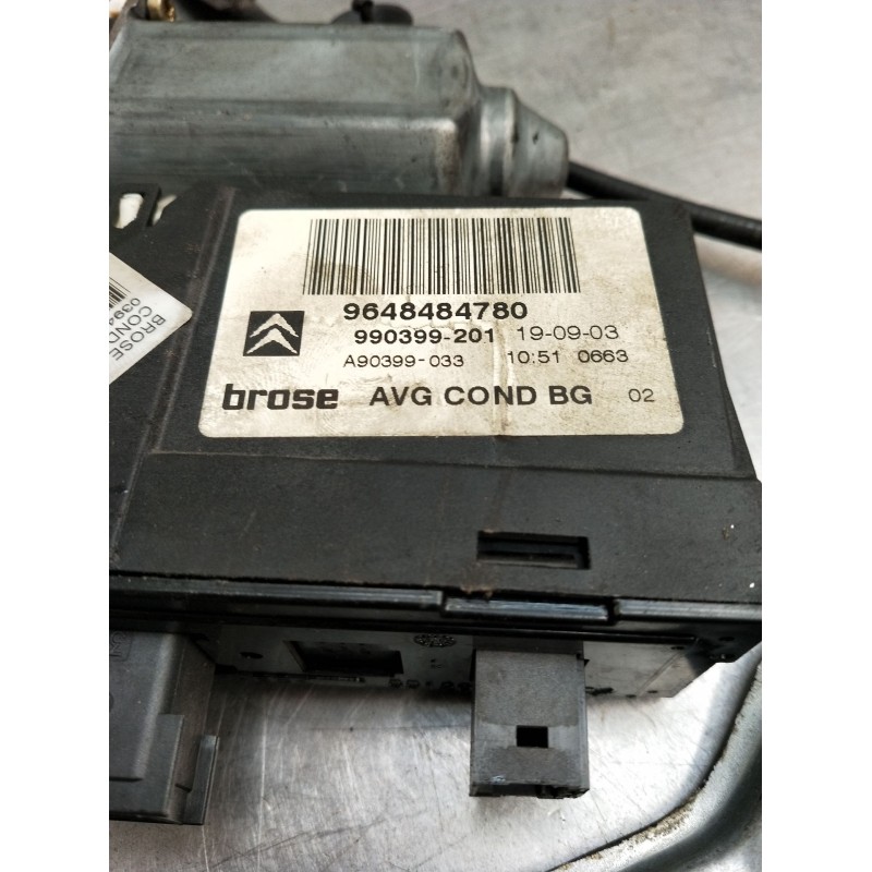 Recambio de elevalunas delantero izquierdo para citroën c5 i (dc_) 2.0 hdi (dcrhzb, dcrhze) referencia OEM IAM 9648484780 5P 
