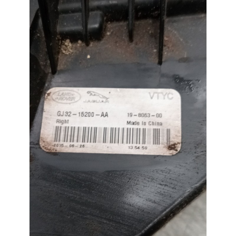 Recambio de faro antiniebla derecho para land rover range rover evoque (l538) 2.0 d 4x4 referencia OEM IAM gj3215200aa 19806300 