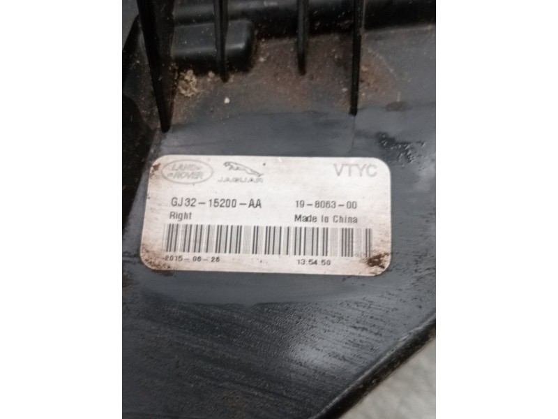 Recambio de faro antiniebla derecho para land rover range rover evoque (l538) 2.0 d 4x4 referencia OEM IAM gj3215200aa 19806300 