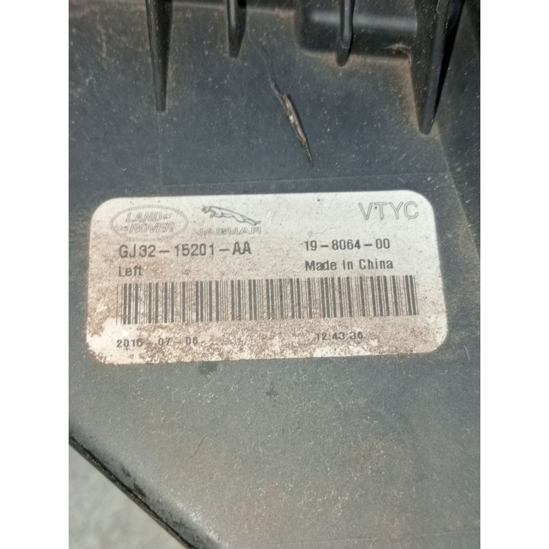 Recambio de faro antiniebla izquierdo para land rover range rover evoque (l538) 2.0 d 4x4 referencia OEM IAM gj3215201aa 1980640