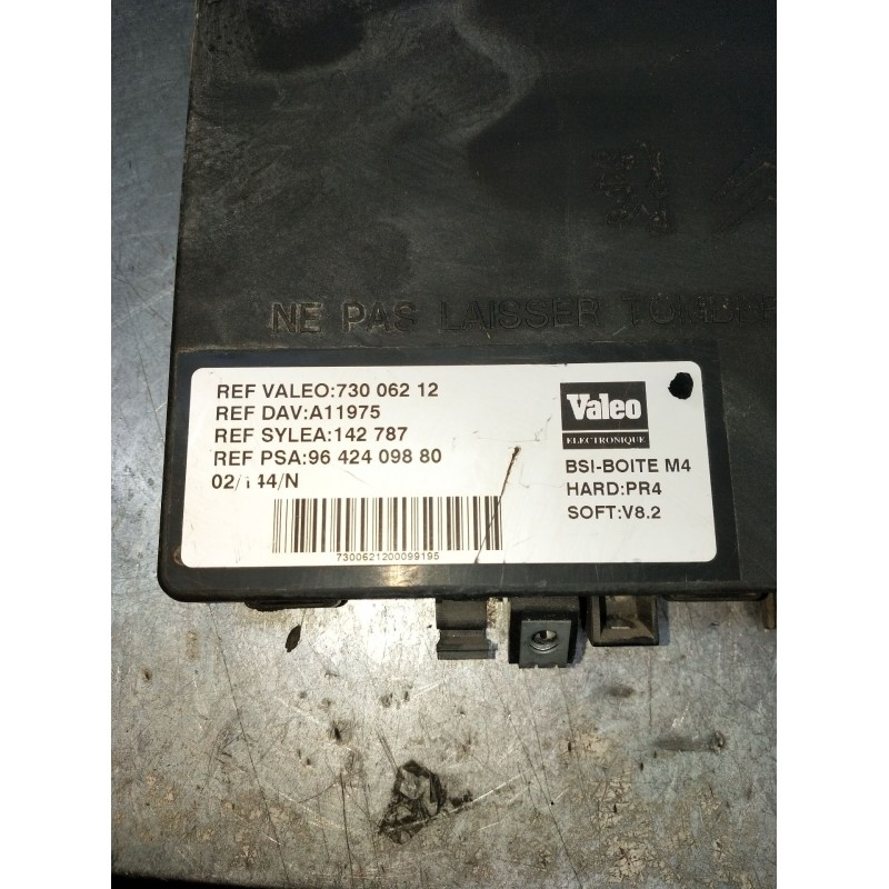 Recambio de caja reles / fusibles para citroën berlingo / berlingo first monospace (mf_, gjk_, gfk_) 2.0 hdi 90 (mfrhy) referenc