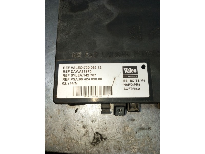 Recambio de caja reles / fusibles para citroën berlingo / berlingo first monospace (mf_, gjk_, gfk_) 2.0 hdi 90 (mfrhy) referenc