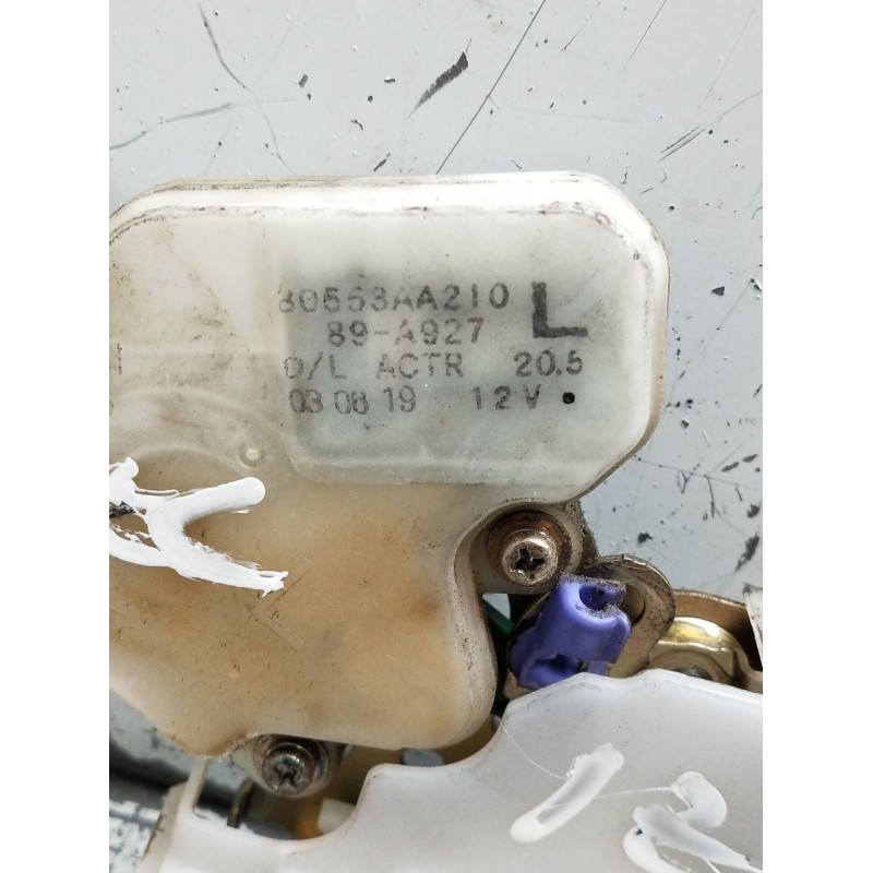 Recambio de motor cierre centralizado delantero izquierdo para nissan x-trail i (t30) 2.5 4x4 referencia OEM IAM 80553AA210 5P 