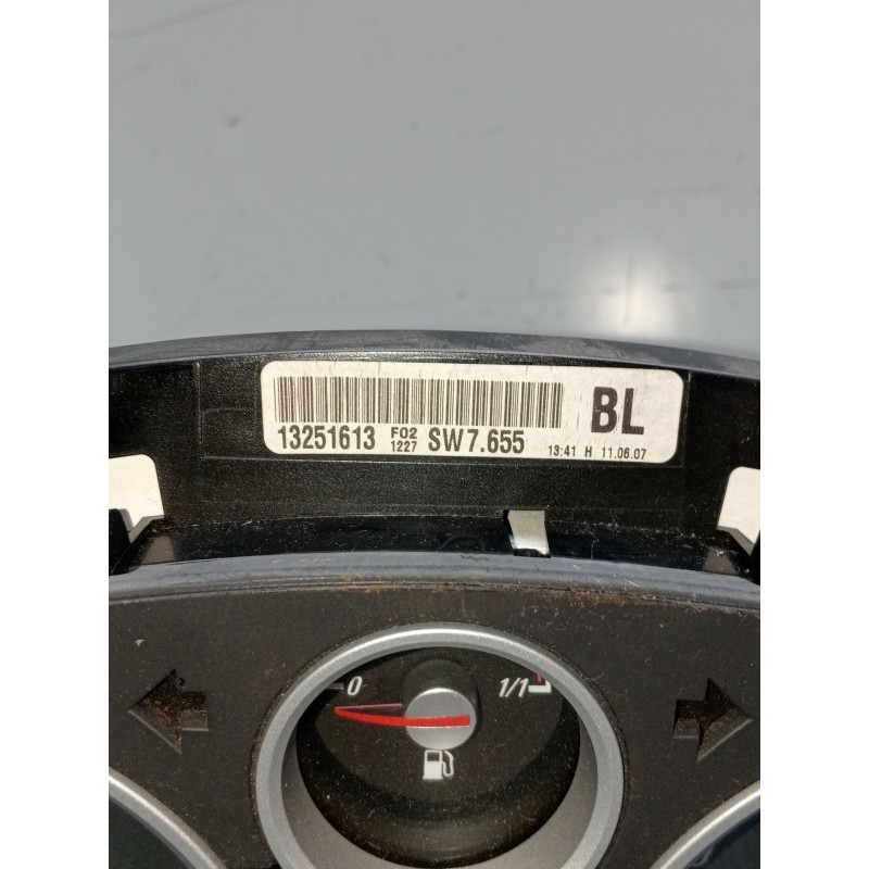 Recambio de cuadro instrumentos para opel astra h gtc (a04) 1.7 cdti (l08) referencia OEM IAM 13251613 sw7655 