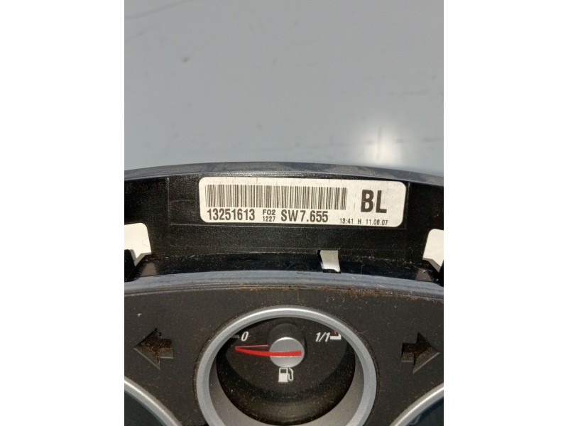 Recambio de cuadro instrumentos para opel astra h gtc (a04) 1.7 cdti (l08) referencia OEM IAM 13251613 sw7655 
