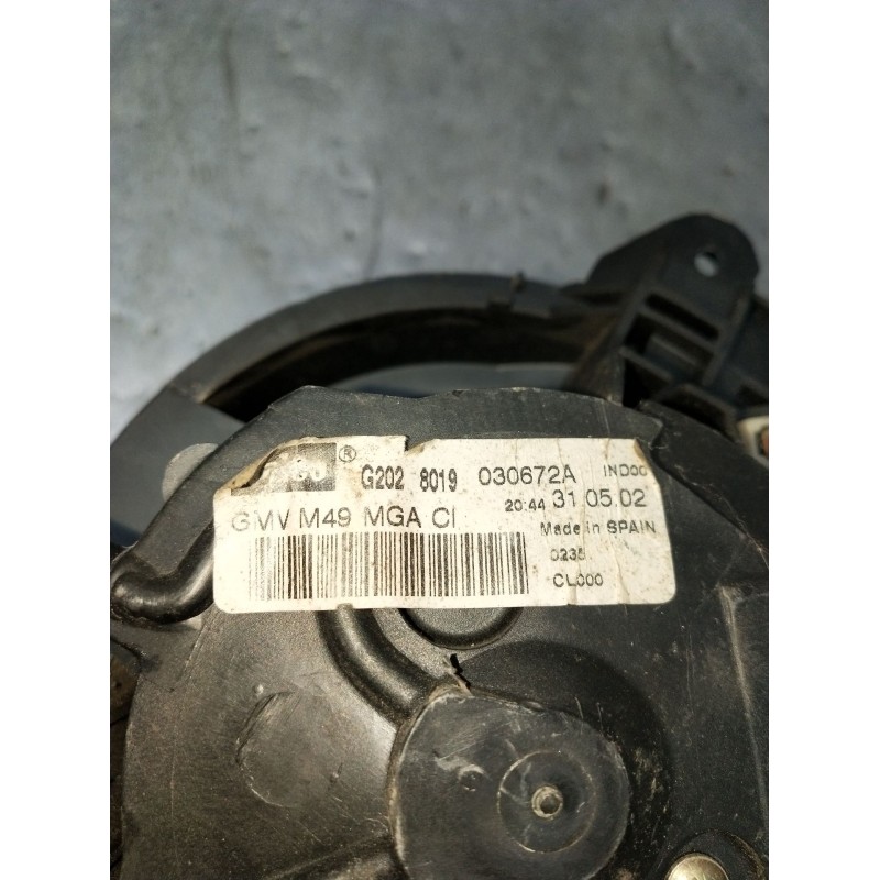 Recambio de motor calefaccion para citroën berlingo / berlingo first monospace (mf_, gjk_, gfk_) 2.0 hdi 90 (mfrhy) referencia O