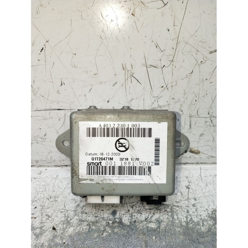 Recambio de centralita direccion para smart fortwo coupé (450) 0.7 (450.352, 450.332) referencia OEM IAM A40322301003  
