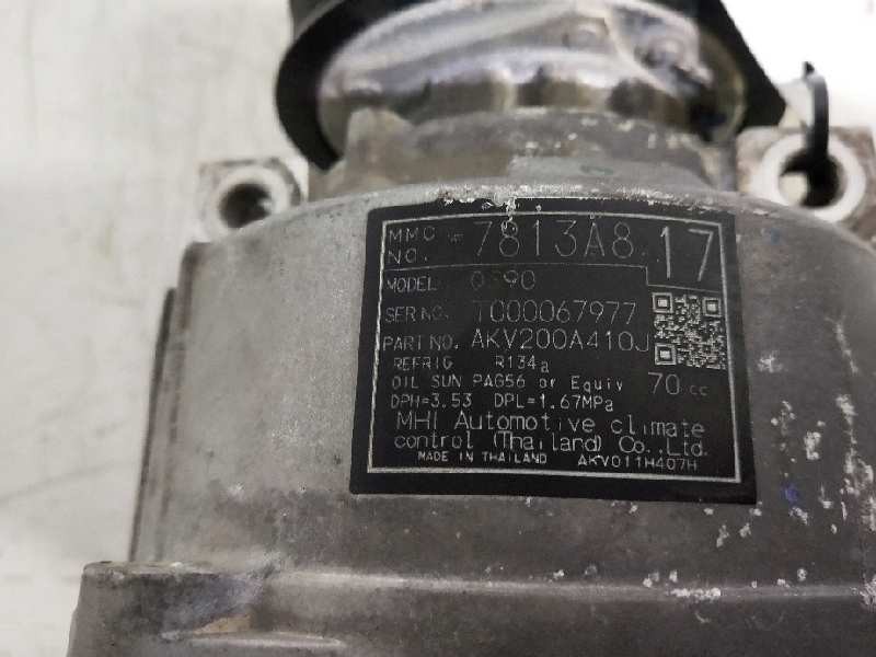 Recambio de compresor aire acondicionado para mitsubishi asx (ga0w) kaiteki 2wd referencia OEM IAM 7813A8 QS90 AKV200A410J