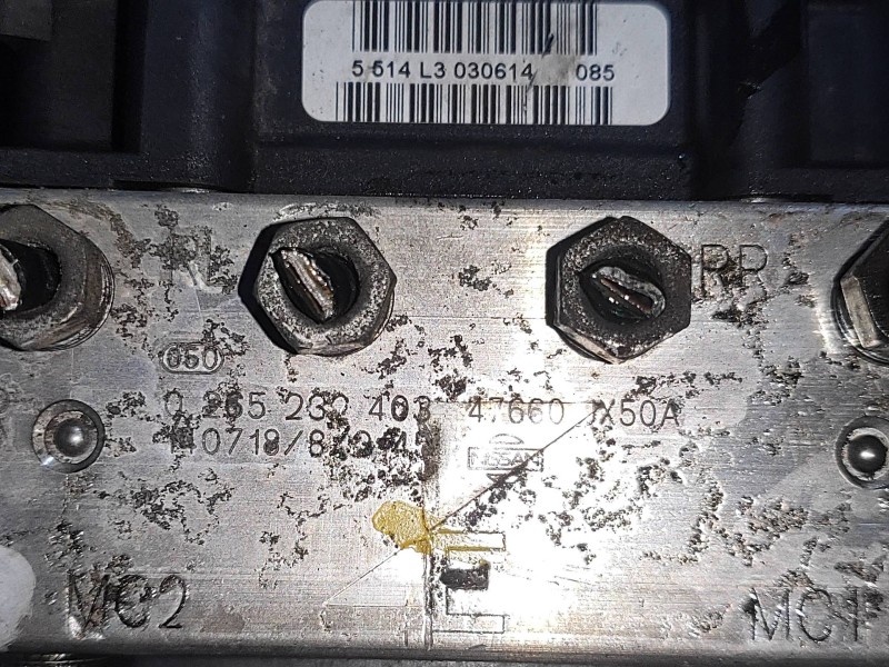 Recambio de abs para nissan nv 200 (m20) 1.5 dci cat referencia OEM IAM 0265232403 47660JX50A 0265800863