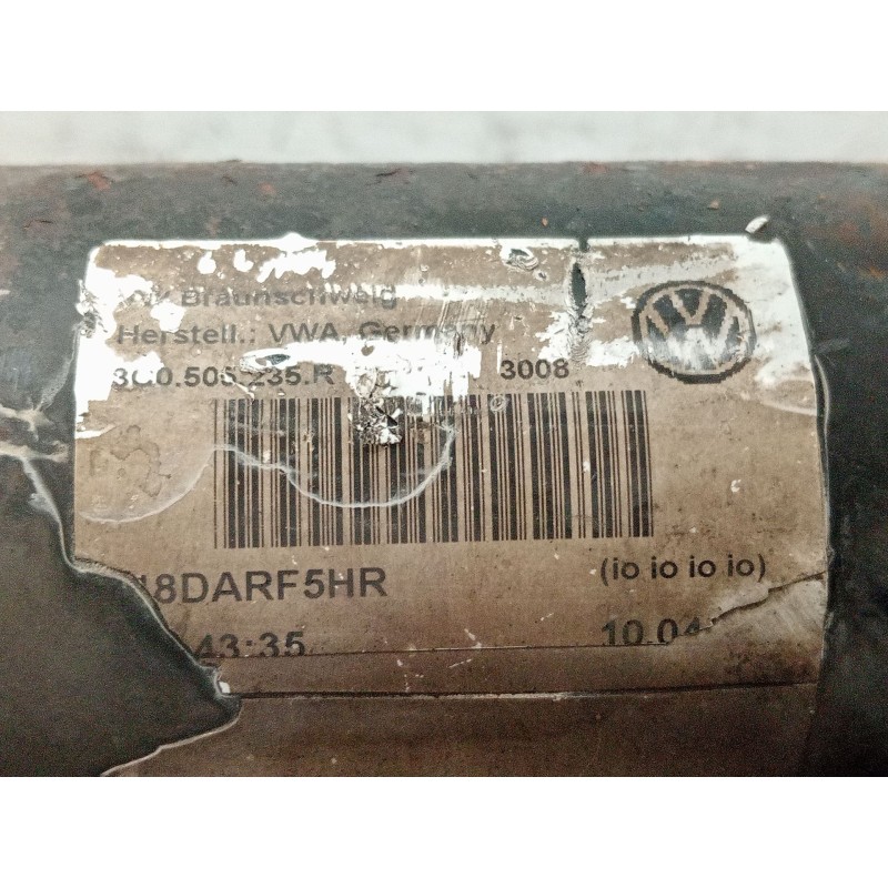 Recambio de puente trasero para volkswagen passat b6 (3c2) 2.0 tdi 16v referencia OEM IAM 3C0505235R CUNA 