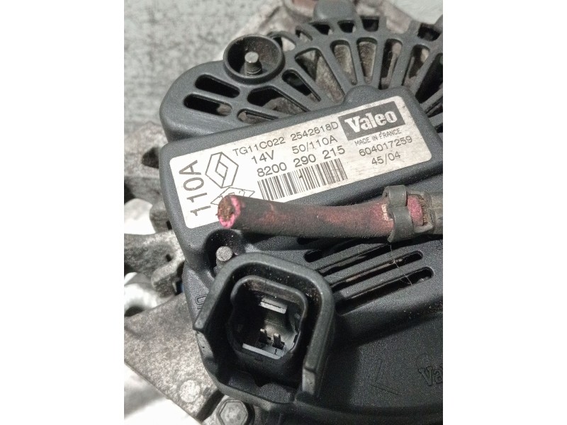 Recambio de alternador para renault megane ii (bm0/1_, cm0/1_) 1.9 dci (bm0g, cm0g) referencia OEM IAM 8200290215 2542818D 
