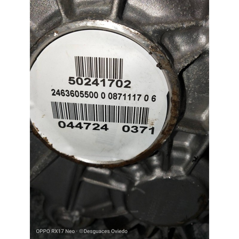 Recambio de caja cambios para mercedes clase cla (w117) cla 200 cdi edition 1 (117.301) referencia OEM IAM 2463605500 7116450  Recambio de caja cambios para mercedes clase cla (w117) cla 200 cdi edition 1 (117.301) referencia OEM IAM 2463605500 7116450