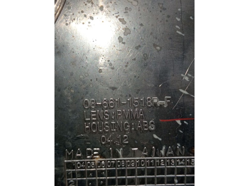 Recambio de piloto delantero derecho para fiat scudo furgoneta (220_) 2.0 jtd referencia OEM IAM 086611518rf  