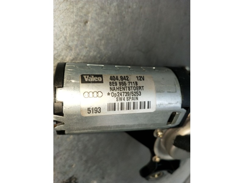 Recambio de motor limpia trasero para audi a4 b6 avant (8e5) 2.0 referencia OEM IAM 8E9955711B  