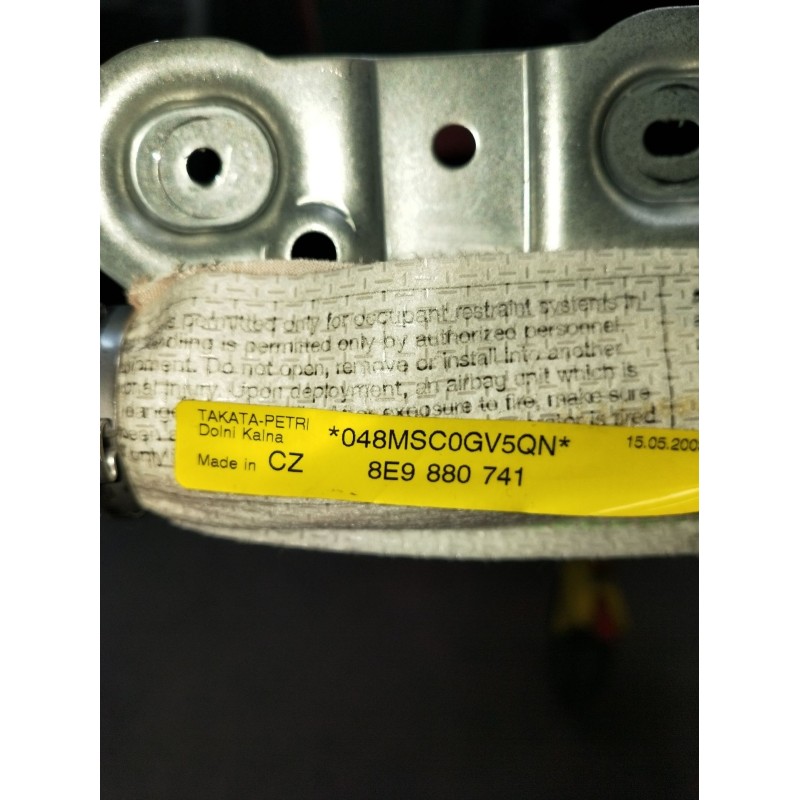 Recambio de airbag cortina delantero izquierdo para audi a4 b6 avant (8e5) 2.0 referencia OEM IAM 8E9880741  