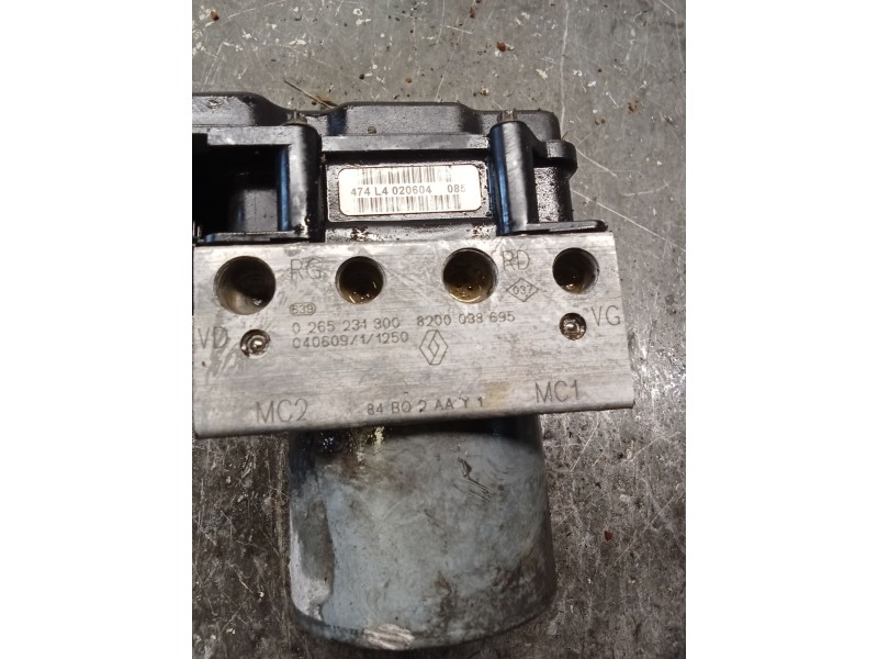 Recambio de abs para renault scénic ii (jm0/1_) 1.6 (jm0c, jm0j, jm1b) referencia OEM IAM 026580030008548603B2560 02652319008200