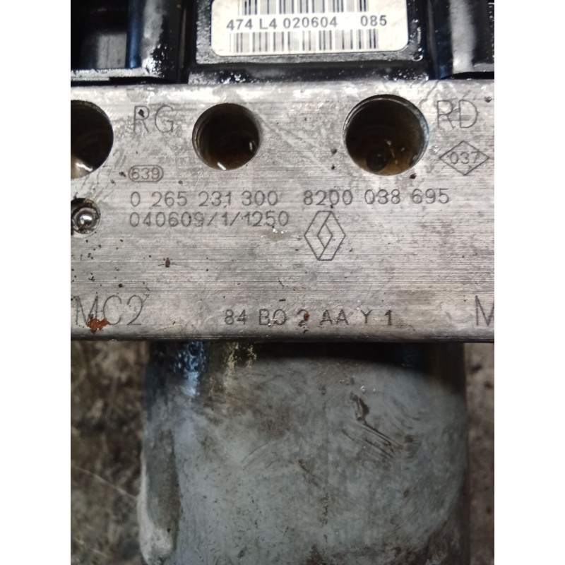 Recambio de abs para renault scénic ii (jm0/1_) 1.6 (jm0c, jm0j, jm1b) referencia OEM IAM 026580030008548603B2560 02652319008200