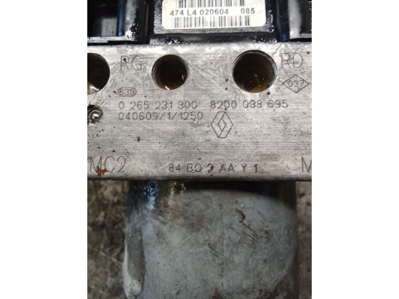 Recambio de abs para renault scénic ii (jm0/1_) 1.6 (jm0c, jm0j, jm1b) referencia OEM IAM 026580030008548603B2560 02652319008200