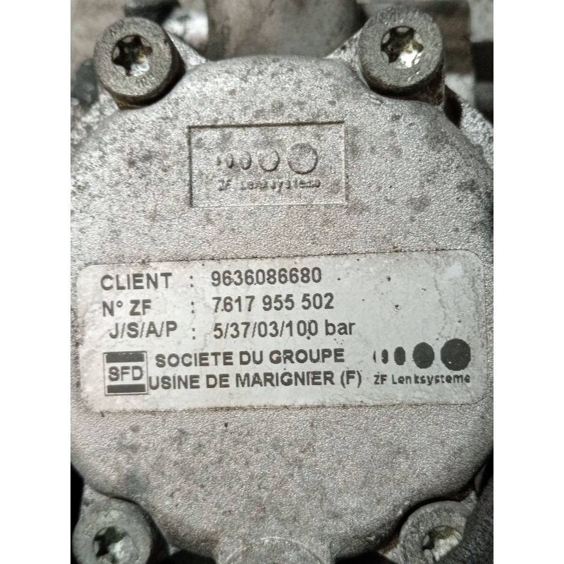 Recambio de bomba direccion para citroën c5 i (dc_) 2.0 hdi (dcrhzb, dcrhze) referencia OEM IAM 9636086680 7617955502 