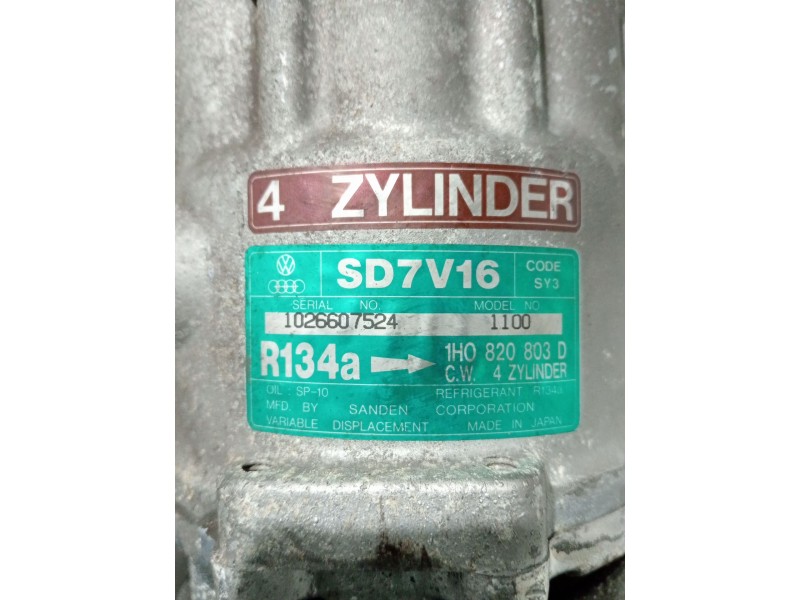 Recambio de compresor aire acondicionado para volkswagen passat b3/b4 (3a2, 35i) 2.0 referencia OEM IAM   