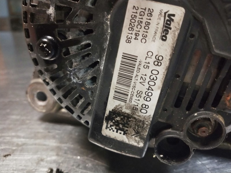 Recambio de alternador para mitsubishi asx (ga0w) kaiteki 2wd referencia OEM IAM 960349980 VALEO 