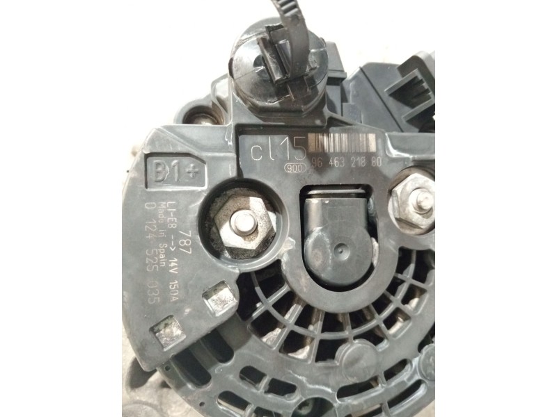 Recambio de alternador para citroën c4 grand picasso i (ua_) 1.6 hdi referencia OEM IAM 9646321880 0124525035 