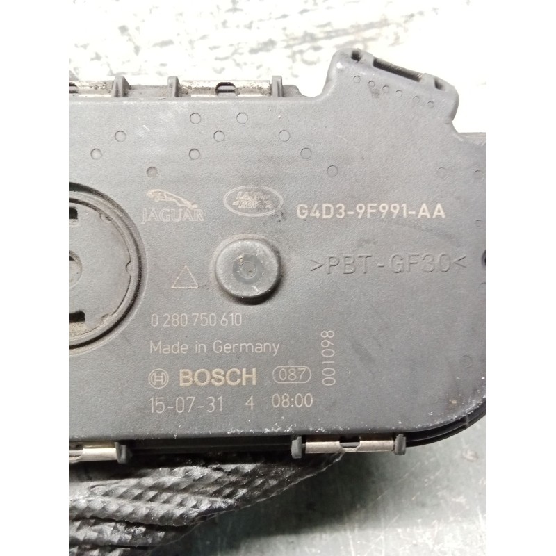 Recambio de caja mariposa para land rover range rover evoque (l538) 2.0 d 4x4 referencia OEM IAM G4D39F991AA 0280750610 BOSCH