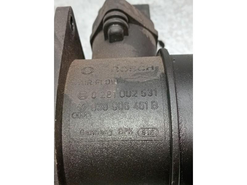 Recambio de caudalimetro para volkswagen polo iv (9n_, 9a_) 1.4 tdi referencia OEM IAM 0281002531 038906461b 
