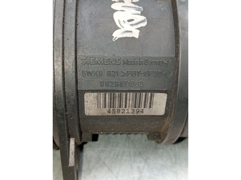 Recambio de caudalimetro para fiat scudo furgoneta (220_) 2.0 jtd referencia OEM IAM 5wk9621 9629471080 