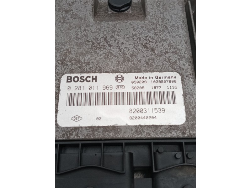 Recambio de centralita motor uce para renault laguna ii grandtour (kg0/1_) 1.9 dci (kg0g) referencia OEM IAM 0281011969 82003115