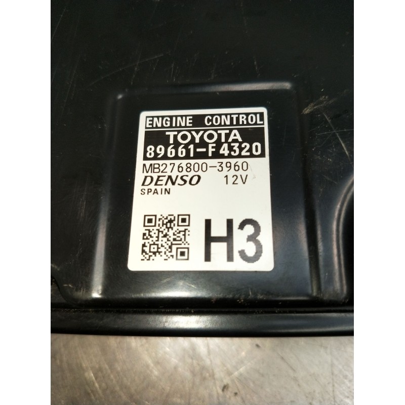 Recambio de centralita motor uce para toyota c-hr (_x1_) 1.8 hybrid (zyx10_, zyx11_) referencia OEM IAM 89661F4320 MB2768003960 