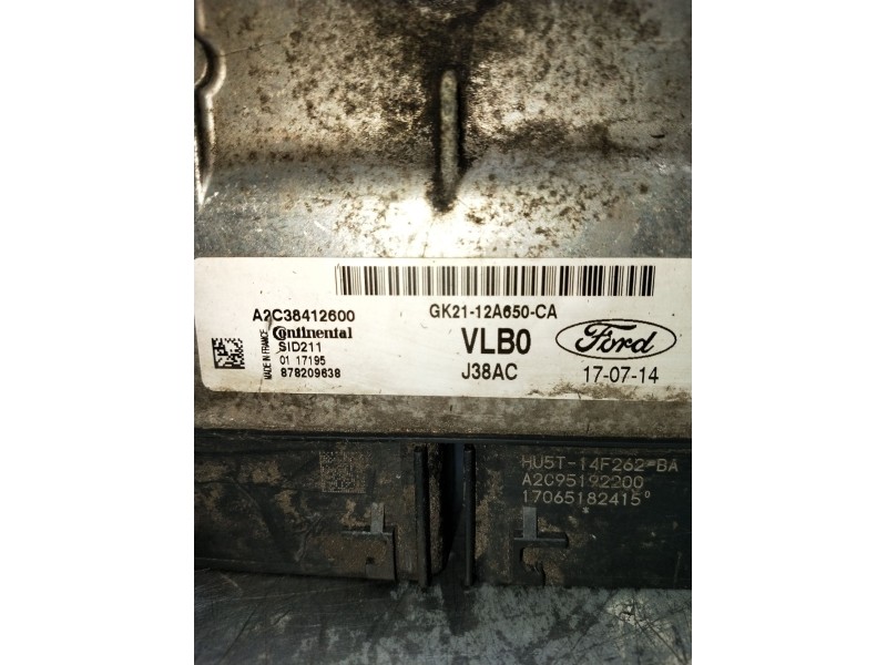 Recambio de centralita motor uce para ford transit custom v362 autobús (f3) 2.0 ecoblue referencia OEM IAM GK2112A650CA  