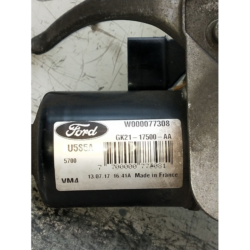 Recambio de motor limpia delantero para ford transit custom v362 autobús (f3) 2.0 ecoblue referencia OEM IAM GK2117500AA DELANTE