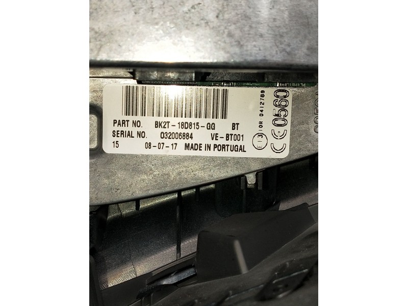 Recambio de sistema audio / radio cd para ford transit custom v362 autobús (f3) 2.0 ecoblue referencia OEM IAM BK2T18D815GG  