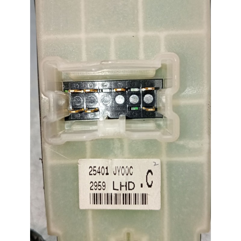 Recambio de mando elevalunas delantero izquierdo para renault koleos i (hy_) 2.0 dci (hy0k) referencia OEM IAM 25401jy00c  