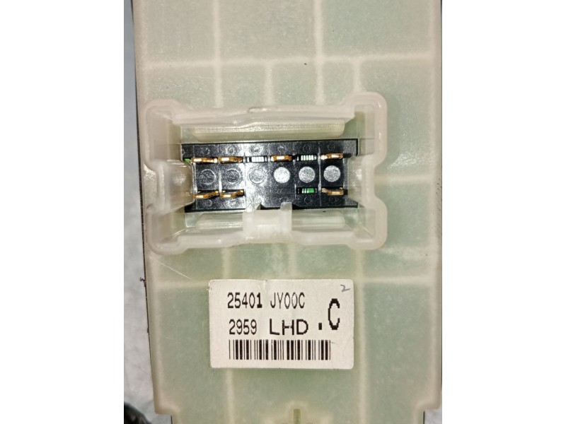 Recambio de mando elevalunas delantero izquierdo para renault koleos i (hy_) 2.0 dci (hy0k) referencia OEM IAM 25401jy00c  