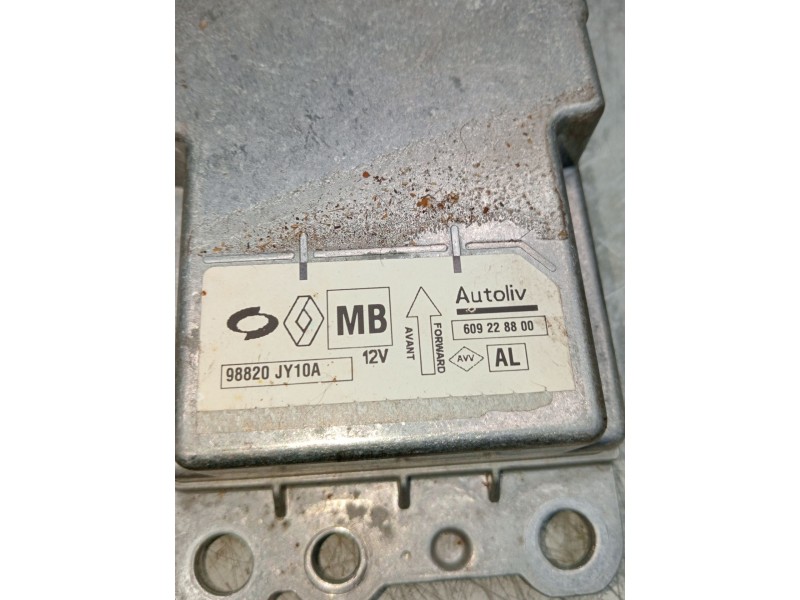 Recambio de centralita airbag para renault koleos i (hy_) 2.0 dci (hy0k) referencia OEM IAM 609228800 98820jy10a 